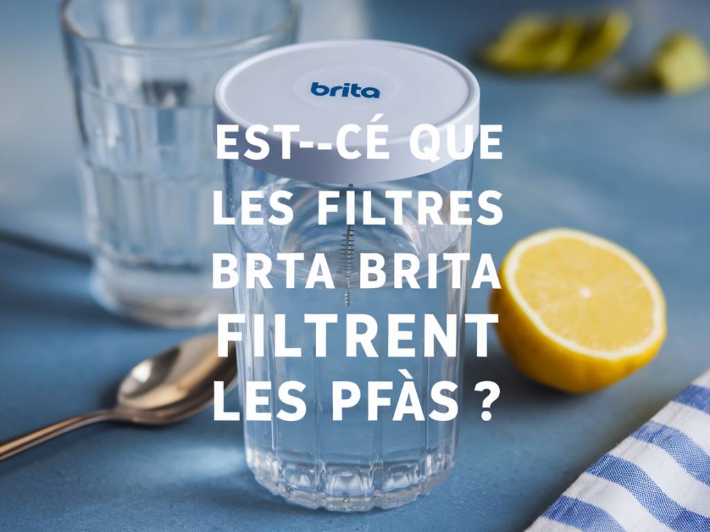 Est-ce que les filtres brita filtrent les pfas ? Analyse et solutions